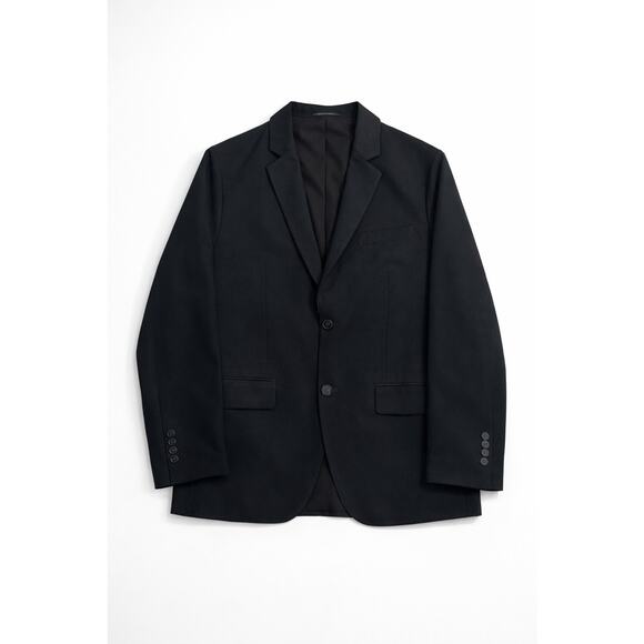 Bluffworks Gramercy Blazer 40R Black Mens Performance Suit Jacket 💼
